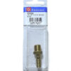 Латунний штуцер 1/4″ NPT х 5/16″ 1990