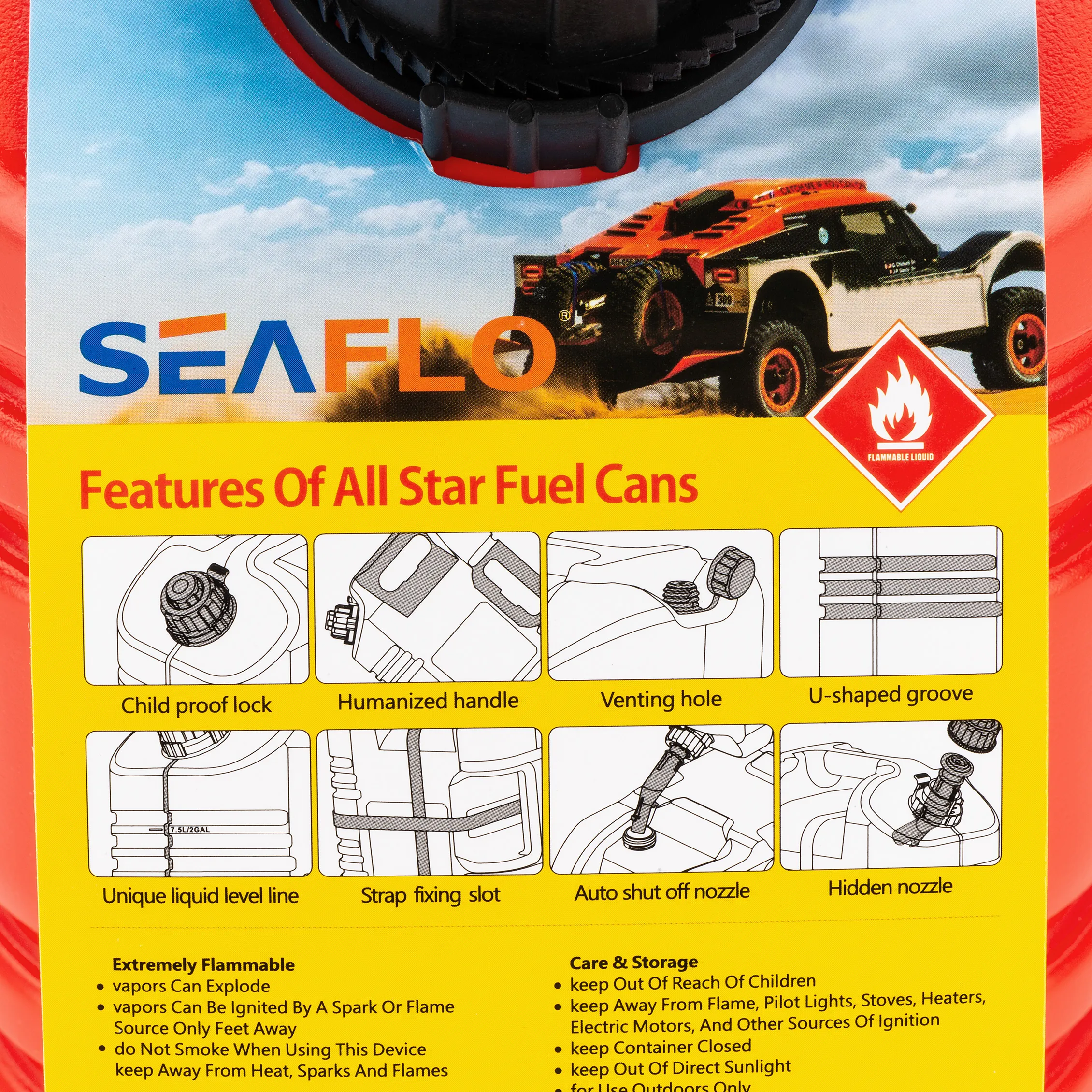 Каністра 20л SEAFLO 2475